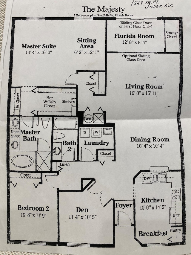12560 Majesty Cir Unit 401, Boynton Beach, FL 33437 - view of floor plan / room layout