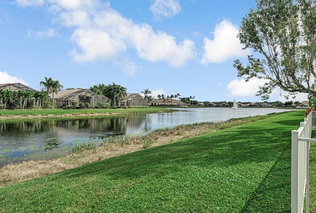 property view of water