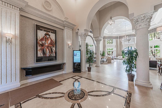 view of building lobby