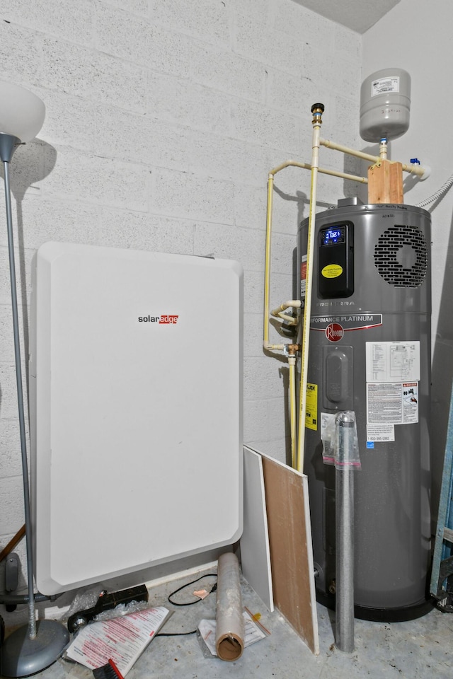 utilities with water heater