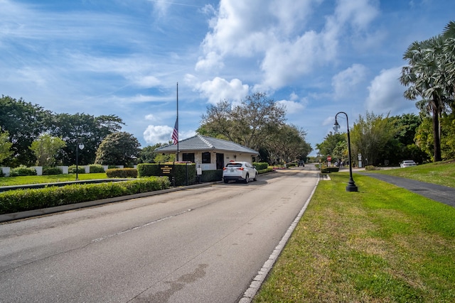 view of street