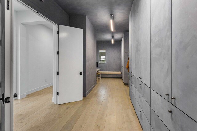 bathroom with vanity, tile patterned flooring, a raised ceiling, and separate shower and tub