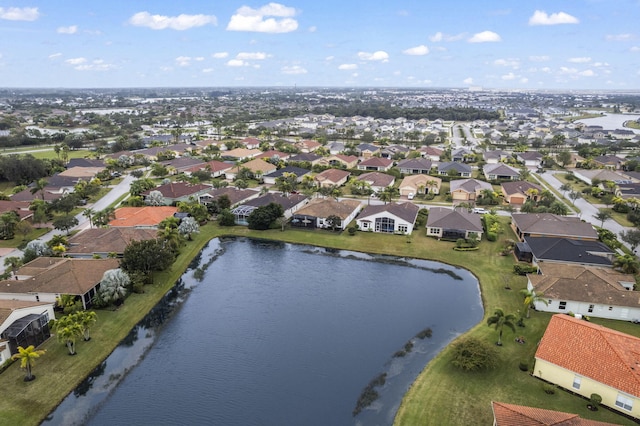 11380 SW Aspen Ln, Port Saint Lucie, FL 34987 - drone / aerial view with a water view