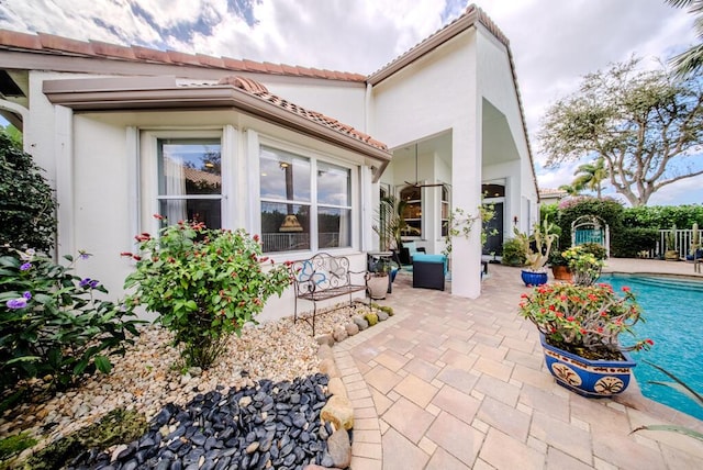 7551 Monticello Way, Boynton Beach, FL 33437 - view of patio