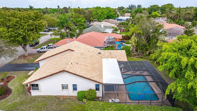 drone / aerial view