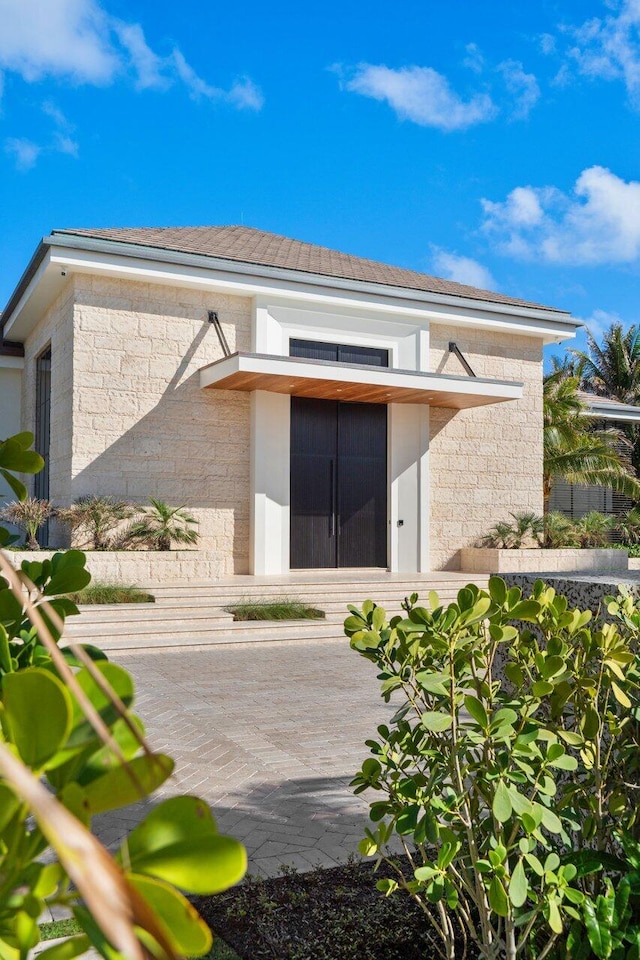 view of rear view of house