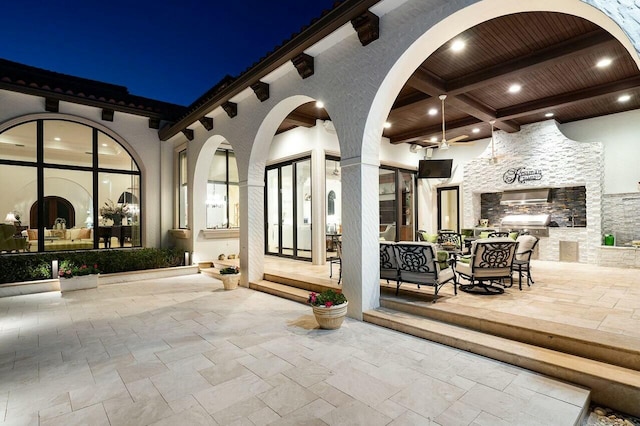 view of patio