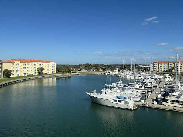 property view of water