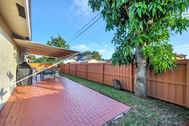 view of patio