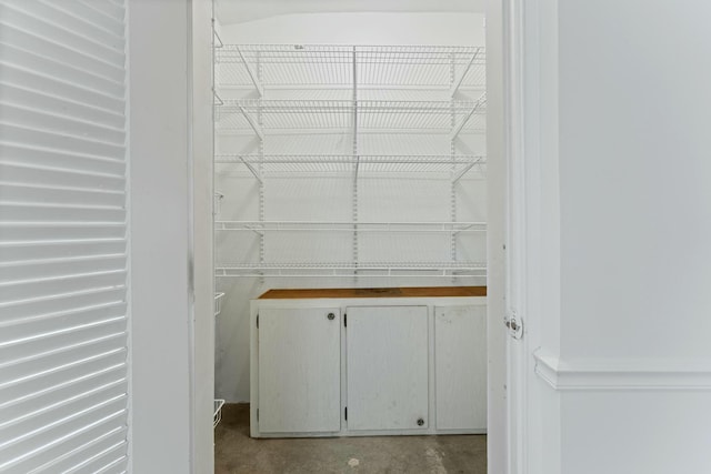 view of pantry