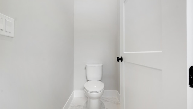 bathroom with toilet