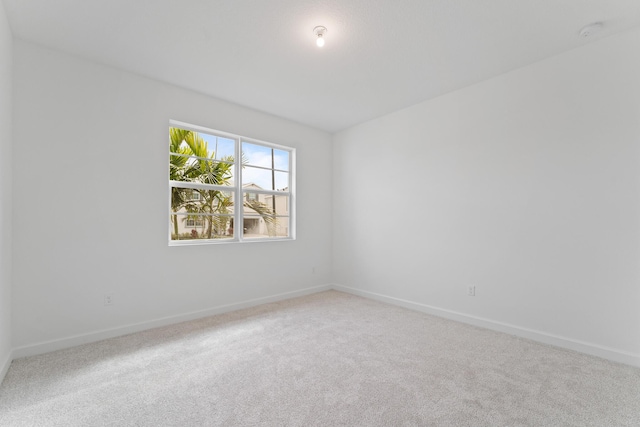 empty room with carpet floors