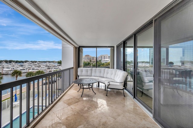 400 N Flagler Dr Unit 506, West Palm Beach, FL 33401 - view of balcony