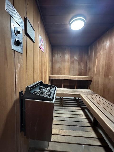 view of sauna / steam room