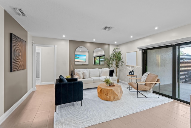 view of living room