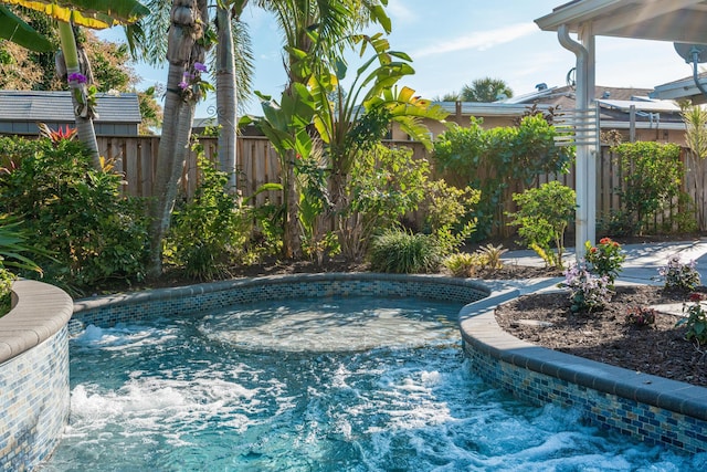 view of swimming pool