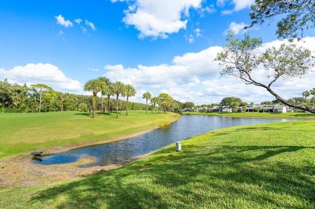 property view of water