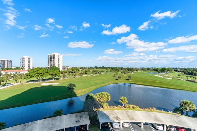 view of home's community featuring a water view