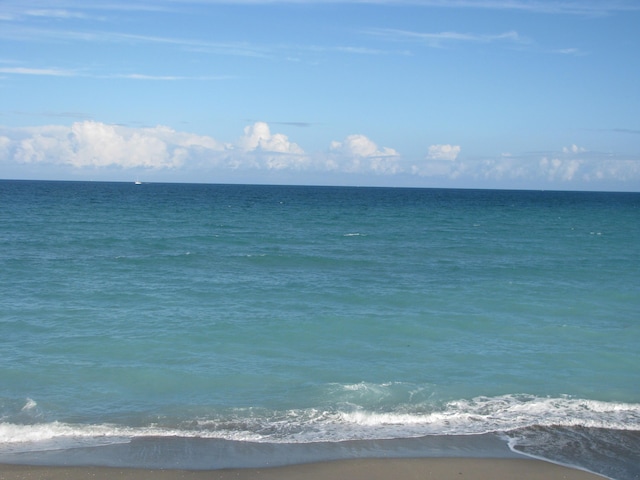 water view featuring a view of the beach