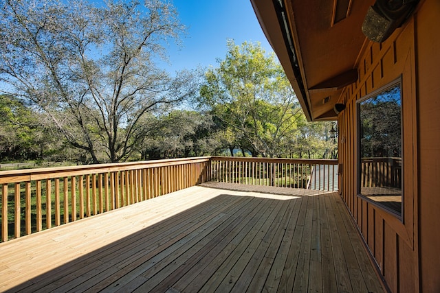 view of deck