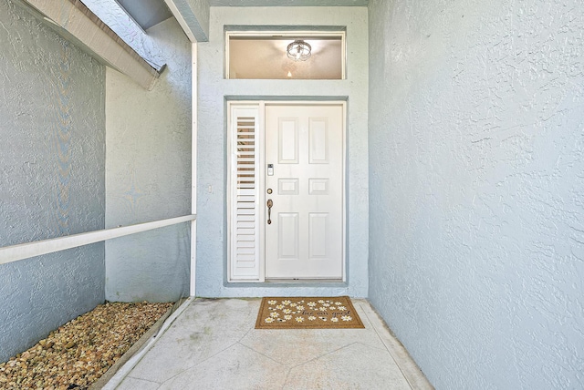 view of property entrance