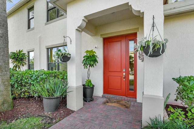 view of entrance to property