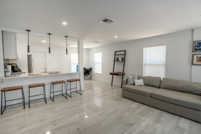 view of living room