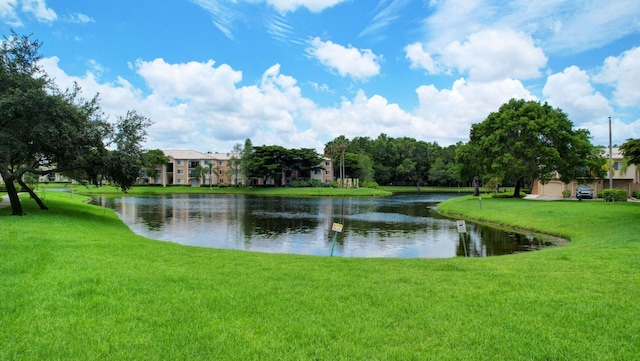 property view of water