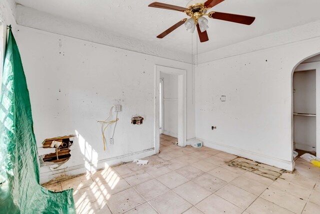 1839 NW 49th St, Miami, FL 33142 - spare room featuring ceiling fan