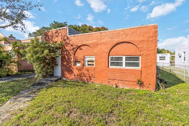 1839 NW 49th St, Miami, FL 33142 - exterior space with a yard
