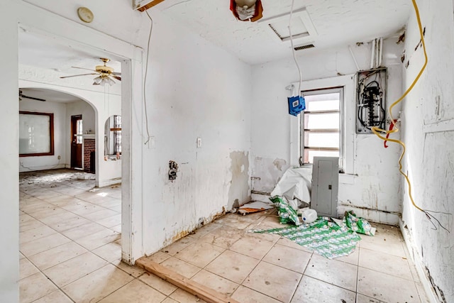 1839 NW 49th St, Miami, FL 33142 - empty room featuring ceiling fan