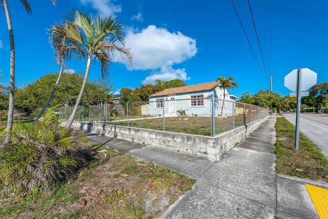 view of bungalow-style home