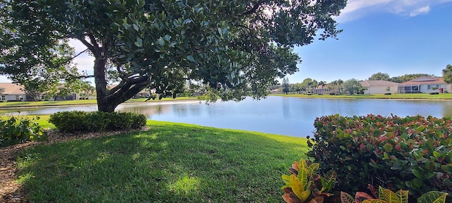 property view of water