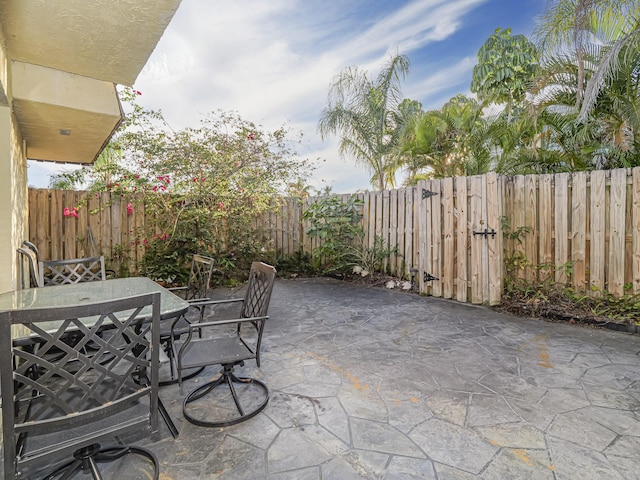 view of patio / terrace