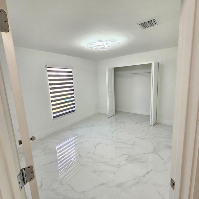 bedroom featuring a closet