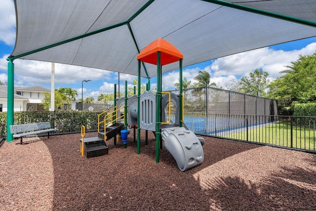 view of playground