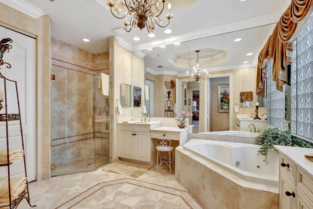 laundry area featuring cabinets, washing machine and dryer, and light tile patterned floors