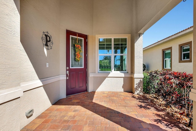 view of property entrance