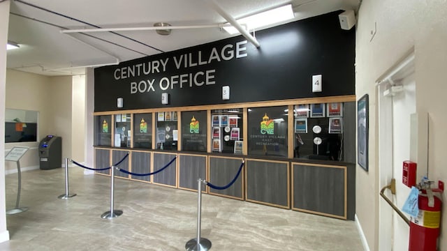 view of reception area