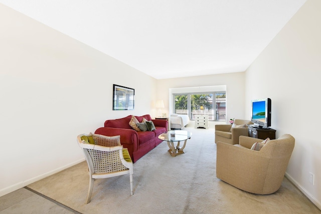 view of living room