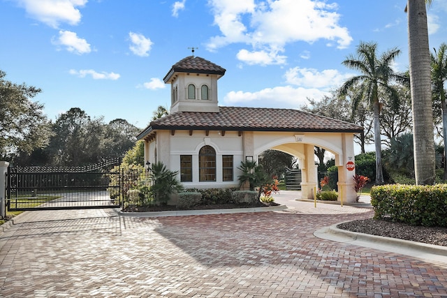 view of rear view of property