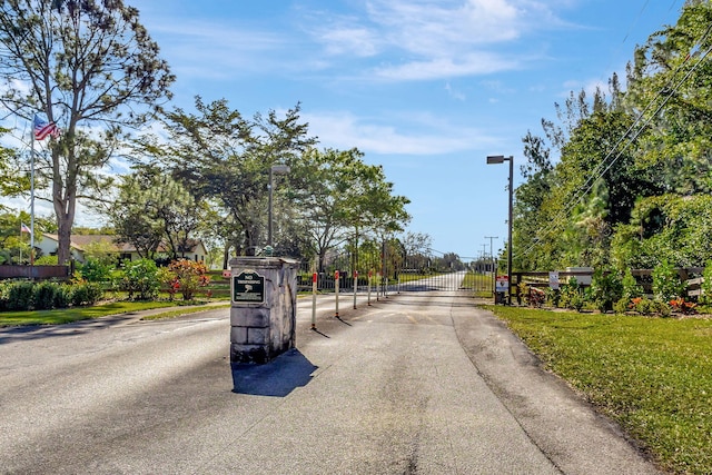 view of road