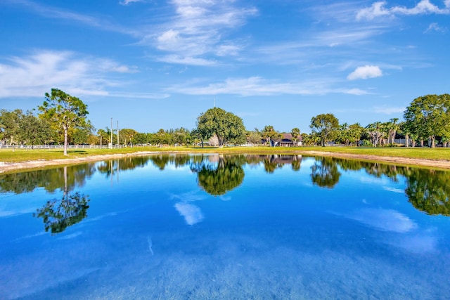 property view of water