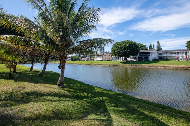 property view of water