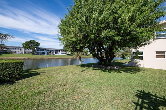 property view of water