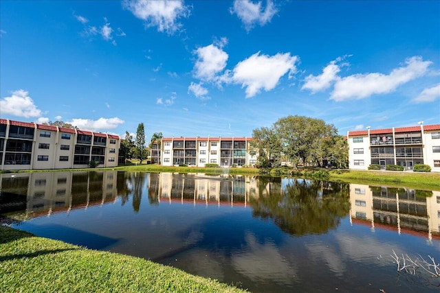 property view of water