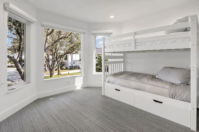 unfurnished bedroom with carpet