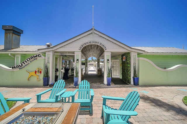 view of patio