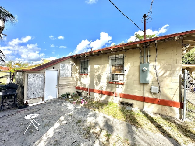 view of back of house