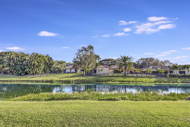 property view of water